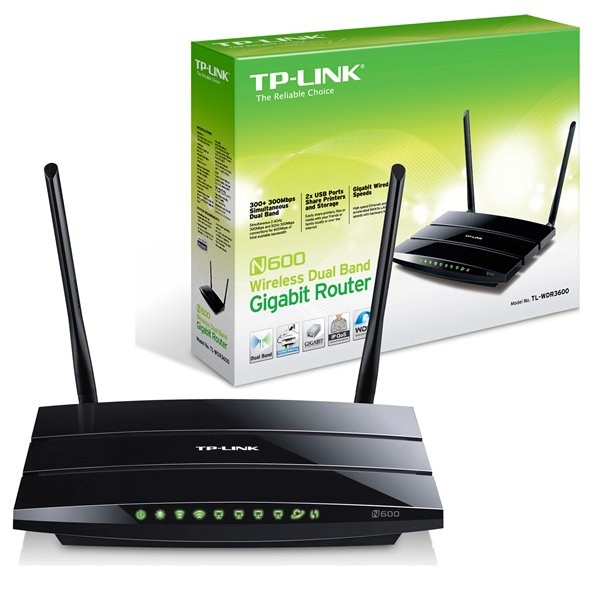 Review TP-Link N600 Wireless Dual Band Gigabit Router 