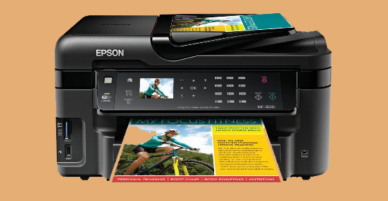 Epson WorkForce WF-3520 Wireless All in One Color Inkjet Printer