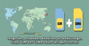 Pengertian Serta Perbedaan Jaringan GSM Dan CDMA