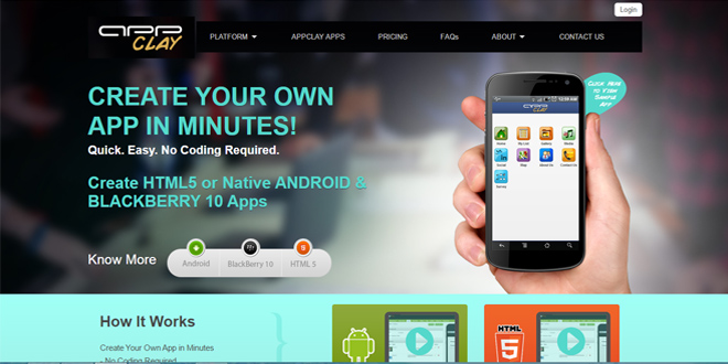 Appclay shephertz website untuk membuat aplikasi android gratis