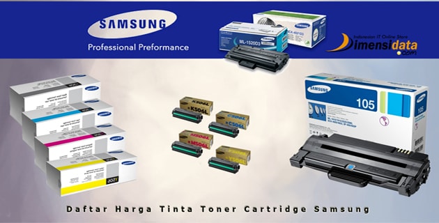 Daftar Harga Tinta Toner Cartridge Samsung Original yang bagus murah