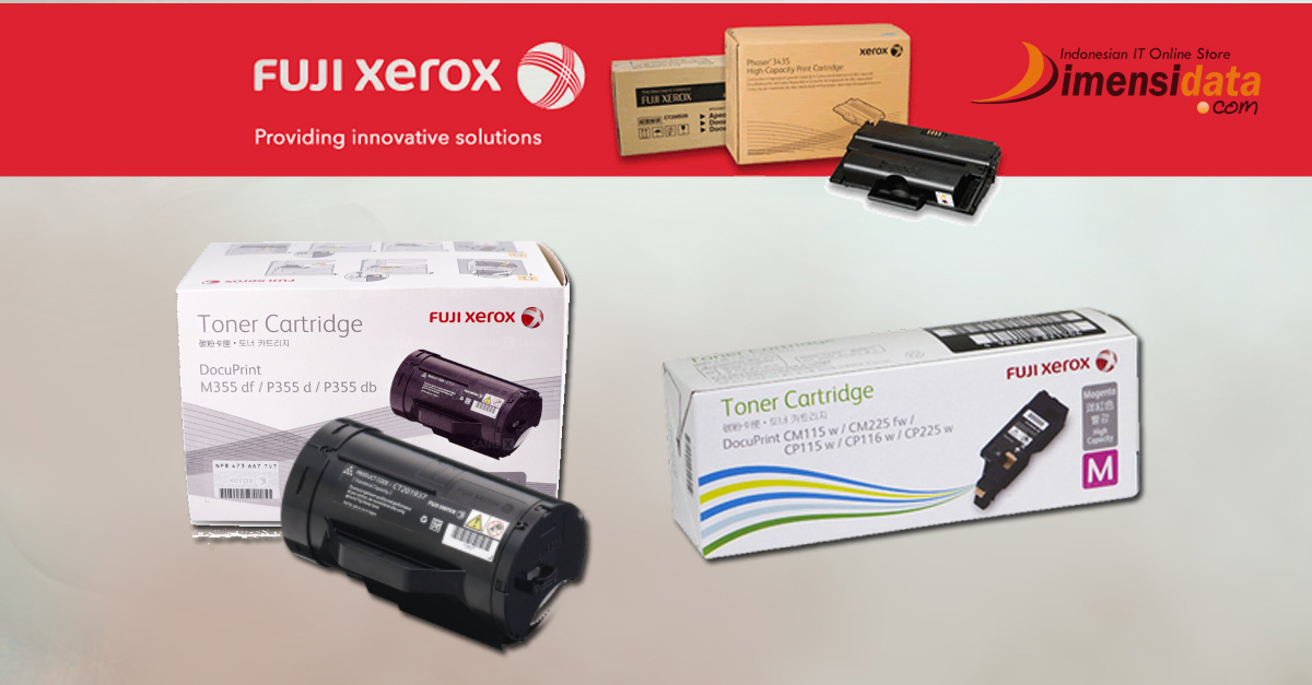 Daftar Harga Tinta Toner Cartridge printer Fuji Xerox Original Terbaru 2016