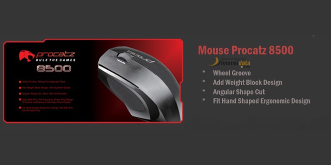 Procatz 8500 Gaming Mouse terabik harga murah