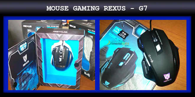 Rexus RXM G7 Mouse Gaming terbaik 2016