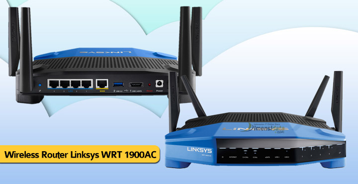 Wireless Router Terbaik Linksys WRT 1900AC