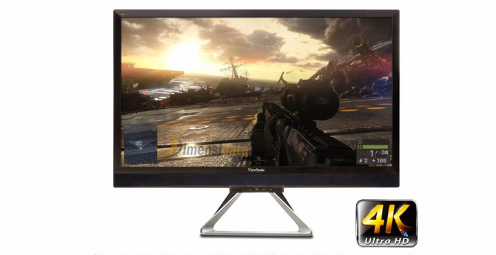 Gaming Monitor Terbaik Merk Viewsonic VX2880ml 4K Ultra HD