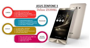 Spesifikasi dan Harga ZenFone 3 Deluxe ZS570KL Terbaru 2017