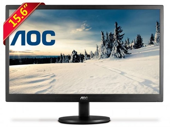 AOC LED Monitor 15.6 inci