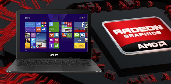 ASUS X454YA-BX801D, Laptop Gaming Murah Dengan AMD A8 Radeon R5