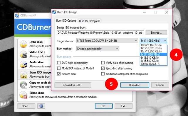 Cara Burning OS Windows File ISO ke DVD 4