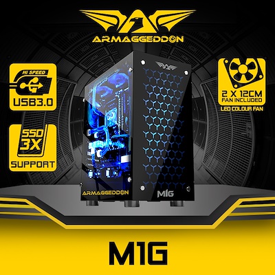 Casing PC Gaming Terbaik Armaggeddon M1G