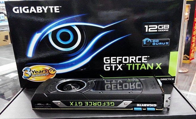Gigabyte Nvidia GeForce GTX Titan X