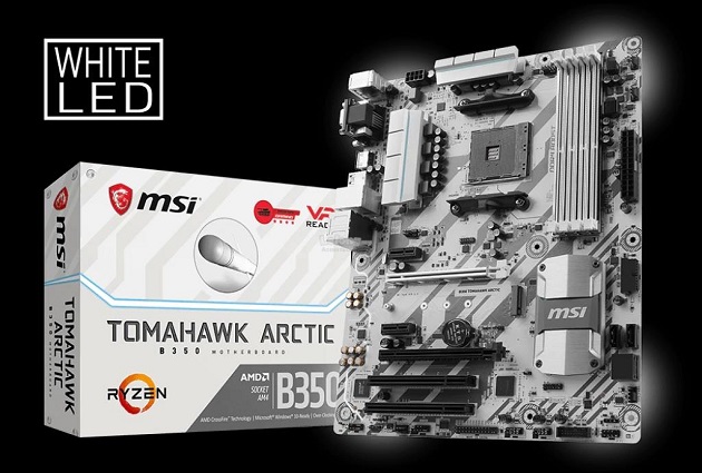 Harga Sepsifikasi Motherboard Gaming Terbaik MSI B350M Mortar Arctic