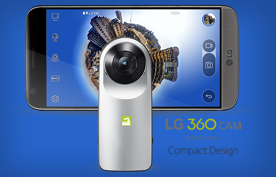 Kamera 360 derajat terbaik LG 360 CAM