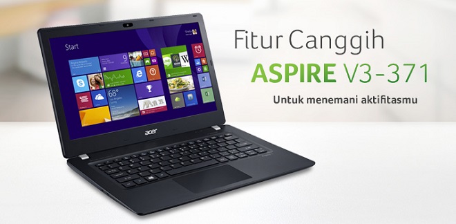 Laptop Acer Intel Core i5 Terbaik ACER ASPIRE V3-371 (i5-4210U)