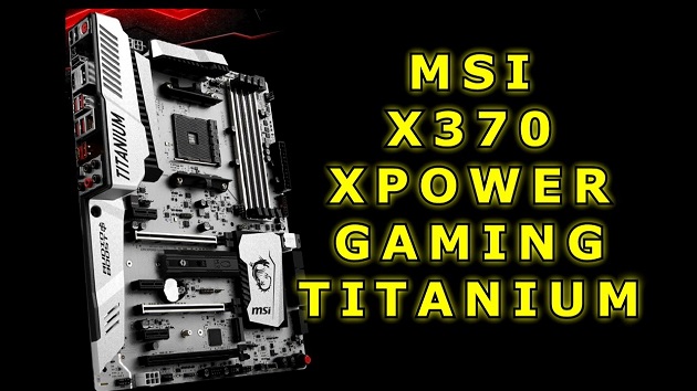 Motherboard Gaming Terbaik MSI X370 XPower Gaming Titanium AMD Ryzen AM4