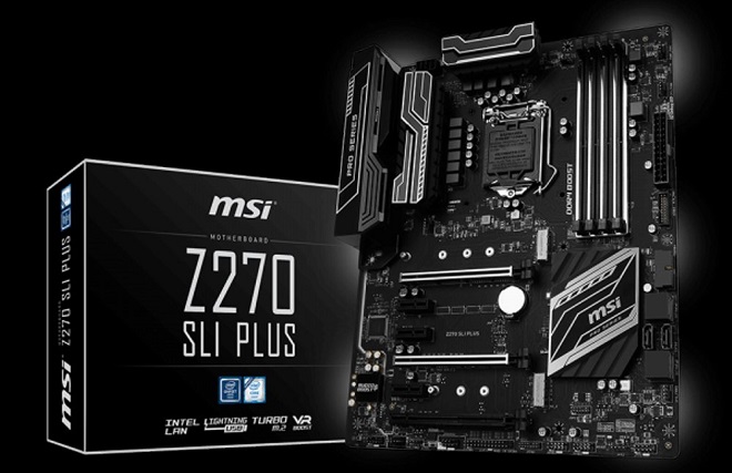 Motherboard Gaming Terbaik MSI Z270 SLI Plus