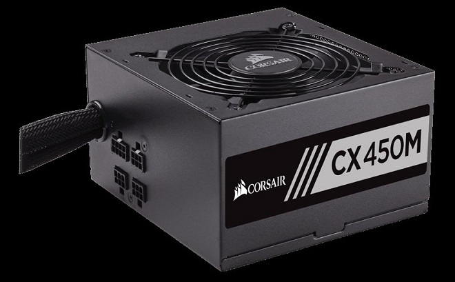PC Gaming Power Supply 80+ Terbaik Corsair CX 450M