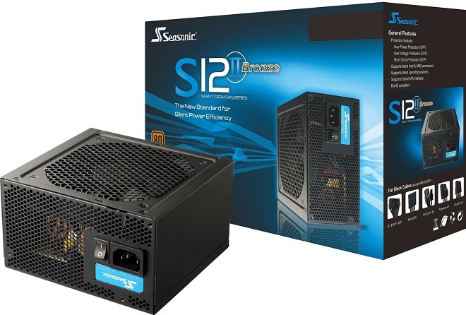 PC Gaming Power Supply 80+ Terbaik Seasonic S12II-520