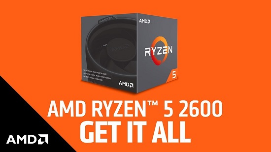 Prosesor AMD AMD Ryzen 5 2600X