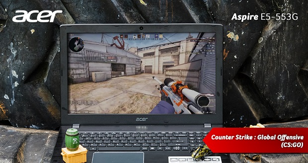 Review Kelebihan Spesifikasi Laptop Gaming Acer Aspire E5-553G
