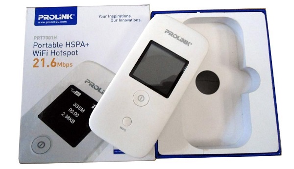 Spesifikasi dan Harga Terbaru Modem PROLINK Portable HSPA+ WiFi [PRT7001H]