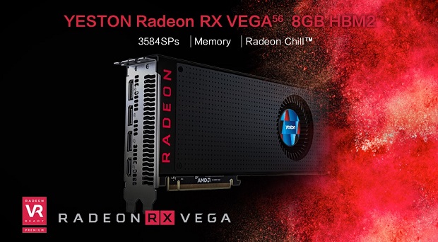 VGA AMD Radeon RX Vega 56 Bitcoin Mining
