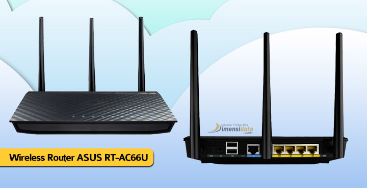 Wireless WiFi Router Terbaik ASUS RT-AC66U