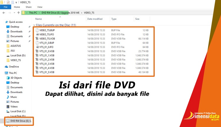 isi DVD