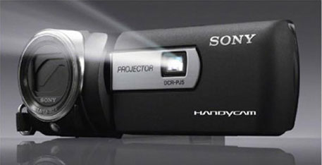 Sony HDR-PJ600VE Camcorder dengan Fitur Projector