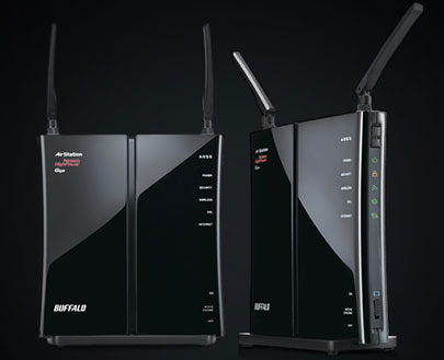 BUFFALO AirStation HighPower N450 Wireless Router Performa Tinggi