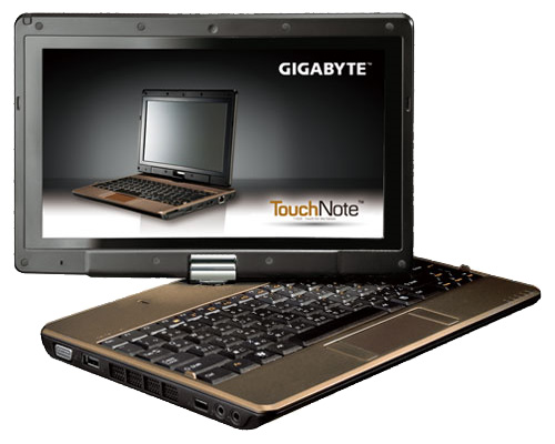 Netbook Hybrid Baru dari Gigabyte, Touch Note T1028X    
